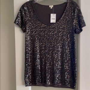 Sequined t/shirt